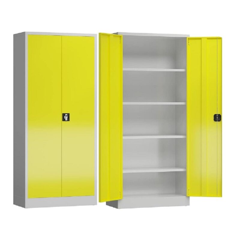 2-Door 4-Shelve Stationery Cupboard