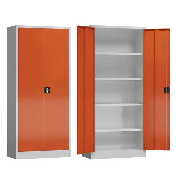 2-Door 4-Shelve Stationery Cupboard