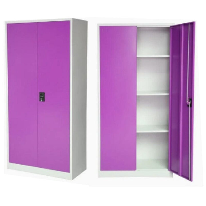 2-Door 4-Shelve Stationery Cupboard