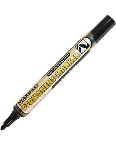 Pentel MaxiFlo Permanent Marker Bullet Tip Black