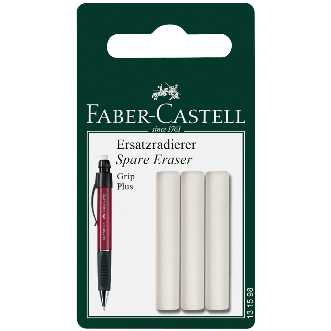 Faber-Castell Spare Eraser Grip Plus Blister X3 - AC131598