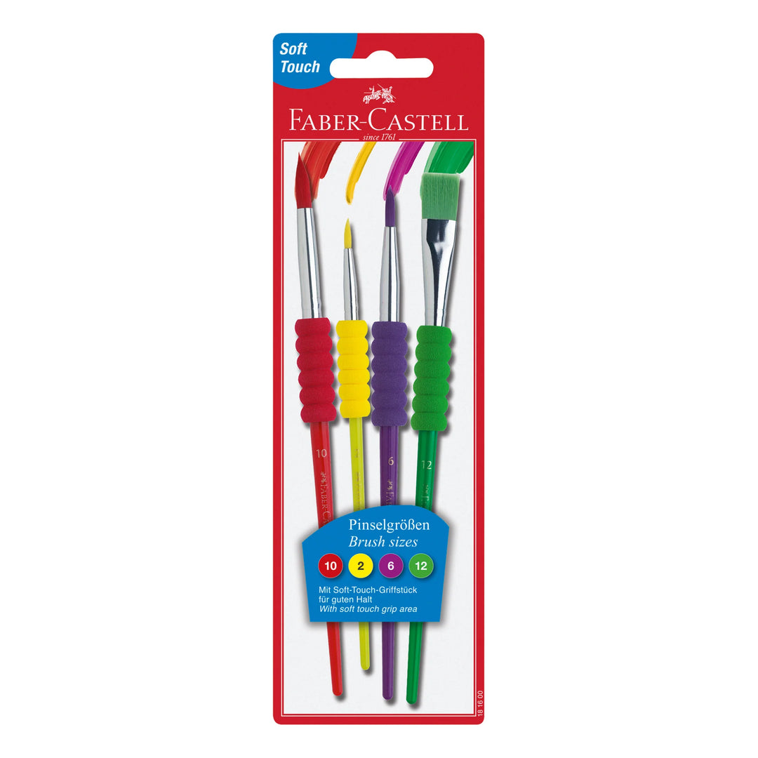 Soft Touch Brush Set – Classic Sizes: 2, 6, 10 &amp;12 - AC481600