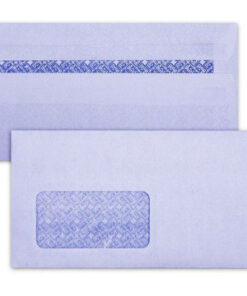 110X220 DL WHITE Window Self Seal Envelopes 25 Envelopes - ENV 9992