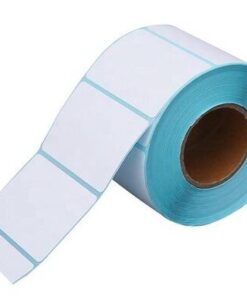 Barcode thermal roll 58mm x 43mm white compatible - LAB 8001