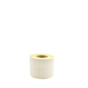 Barcode label 2TV/side by side 40mm x 24mm compatible - LAB 8008