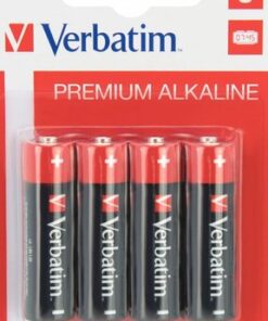 Verbatim AA Alkaline Battery  x 4-pack