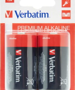 Verbatim Premium Alkaline D 1.5v Pack of 2 - BAT 111