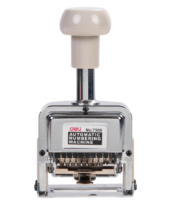 deli Classic Auto Numbering Machine 8 Digits E7508 - Grey