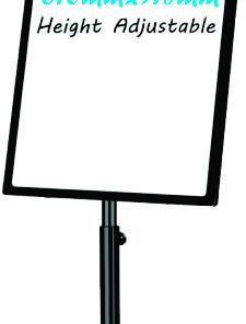 FLIPCHART MAGNETIC DELUXE CASTORS 915*610MM - BD9145