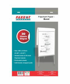 Parrot flipchart paper bond 30 sheets 860 * 610mm - BA2130