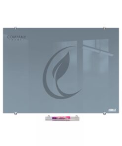 Parrot Glass Whiteboard Non-Magnetic Printed (2400x1200mm) - BD1976A