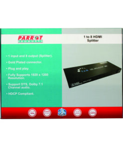 Parrot Adaptor - 1 To 8 HDMI Splitter - AD2012