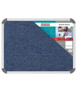 Parrot Bulletin Board Ribbed Aluminium Frame (600x450mm)