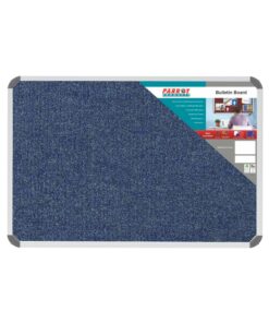 Parrot Bulletin Board Ribbed Aluminium Frame (900x600mm)