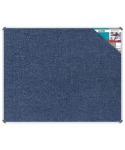 Parrot Bulletin Board Ribbed Aluminium Frame (1500x1200mm)