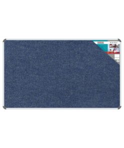 Parrot Bulletin Board Ribbed Aluminium Frame (1500x900mm)