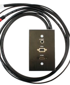Parrot Wall Box Female HDMI | VGA | Aux | Ethernet | USB A Port - AD4001