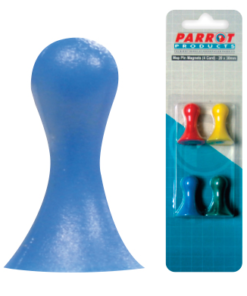 MAGNETS MAP PINS 30MM (4/CARD) ASSORTED - BA0914