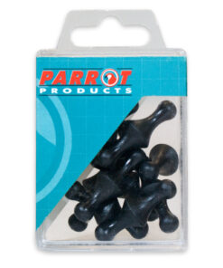 MAGNETS MAP PINS (25/BOX) BLACK 16mm - BA0915B