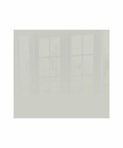 Parrot Decorative Glass Wall Tile (598 X 650 X 6mm) Papyrus White - SB6065PW