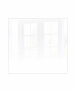 Parrot Decorative Glass Wall Tile (598 X 650 X 6mm) White RAL9010 - SB6065WR