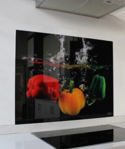 Parrot Peppers Hob Splashback (898 x 700 x 6mm) - SB9070FR