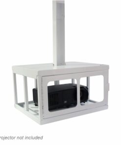 Parrot Data Projector Ceiling Mounting Bracket (Lockable Security Cage - 450x220x340mm) - OP0301
