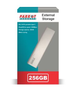 Parrot External Storage M.2 SATA Portable Type C 256GB - XT2256
