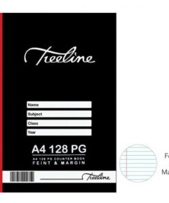 A4 Counter Book Feint And Margin – 128 Pages - 1027