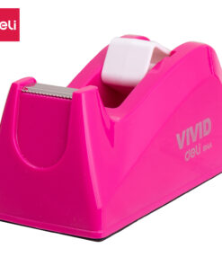 Deli Tape Dispenser Pink - E814A