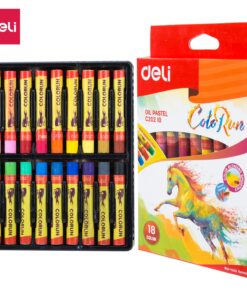 Deli Oil Pastels 18 Colours - oil 018