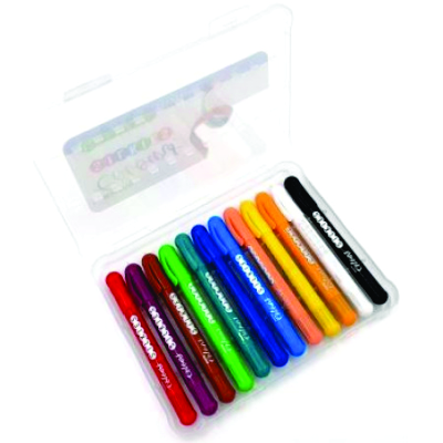 IWRITE Colours Silkies Extra Soft Crayons - CRA 0220 - Image 2