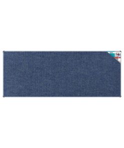 Parrot Bulletin Board Ribbed Aluminium Frame (3000x1200mm)