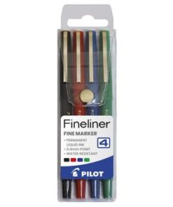 Pilot Fineliner Wallet of 4 - SW-PPF-W4