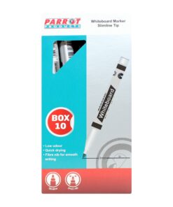 Whiteboard Markers (10 Markers - Slimline Tip )