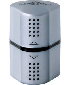 Faber-Castell Grip 2001 Trio Sharpening Box Silver Box Of 10 - A183800