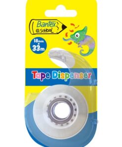 Bantex Tape Dispenser Tape Size 18mmx33m - BKR55776