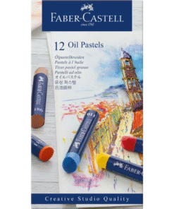 Faber-Castell Oil Pastels Cardboard Wallet Of 12 - A127012