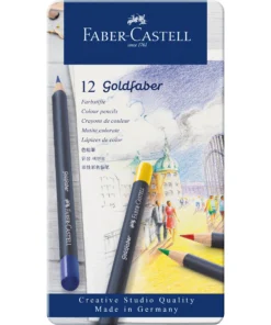 Faber-Castell Goldfaber Colour Pencil Tin Of 12 - A114712