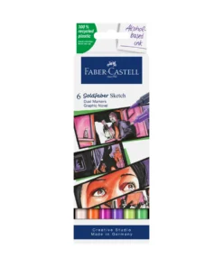 Faber-Castell Goldfaber Sketch Marker Graphic Novel 6ct Set - A164810