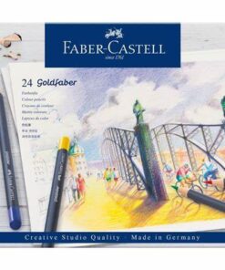 Faber-Castell Goldfaber Colour Pencil Tin Of 24 - A114724