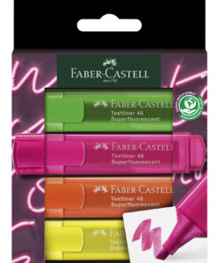 Faber-Castell Highlighter Tl 46 Neon Genz Wallet Of 4  - A254600