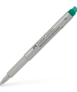 Faber-Castell Multimark Overhead Water-Soluble Marker F Green Box of 10 - A151463