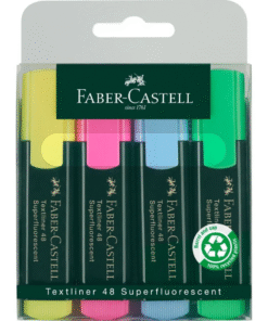Faber-Castell Textliner 48 Superfluorescent Wallet Of 4 - A154804