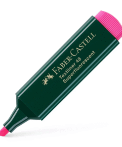 Faber-Castell Textliner 48 Superfluorescent Pink Box of 10 - A154828