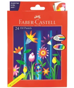 Faber-Castell Jumbo Oil Pastels 10.5mm Diameter Box Of 24 - A126024