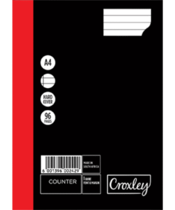 Croxley JD160 1-Q 96 Pg Ruled F&M A4 Pk10 - COU160