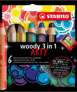 Stabilo Arty Woody 3 in 1 Assorted Pencils - 8806-1-20