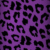 Purple With Black Print
